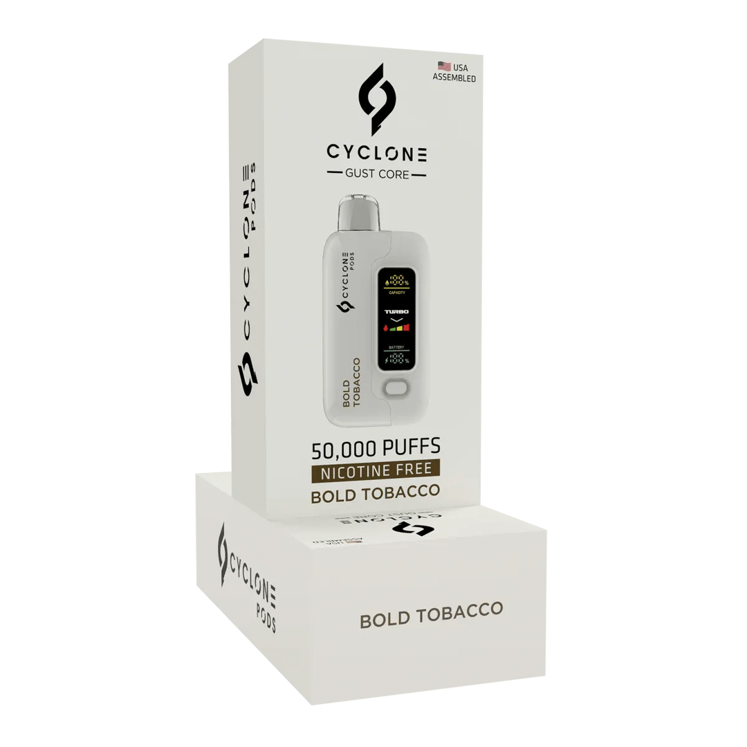 Gust Core Bold Tobacco nicotine-free vape