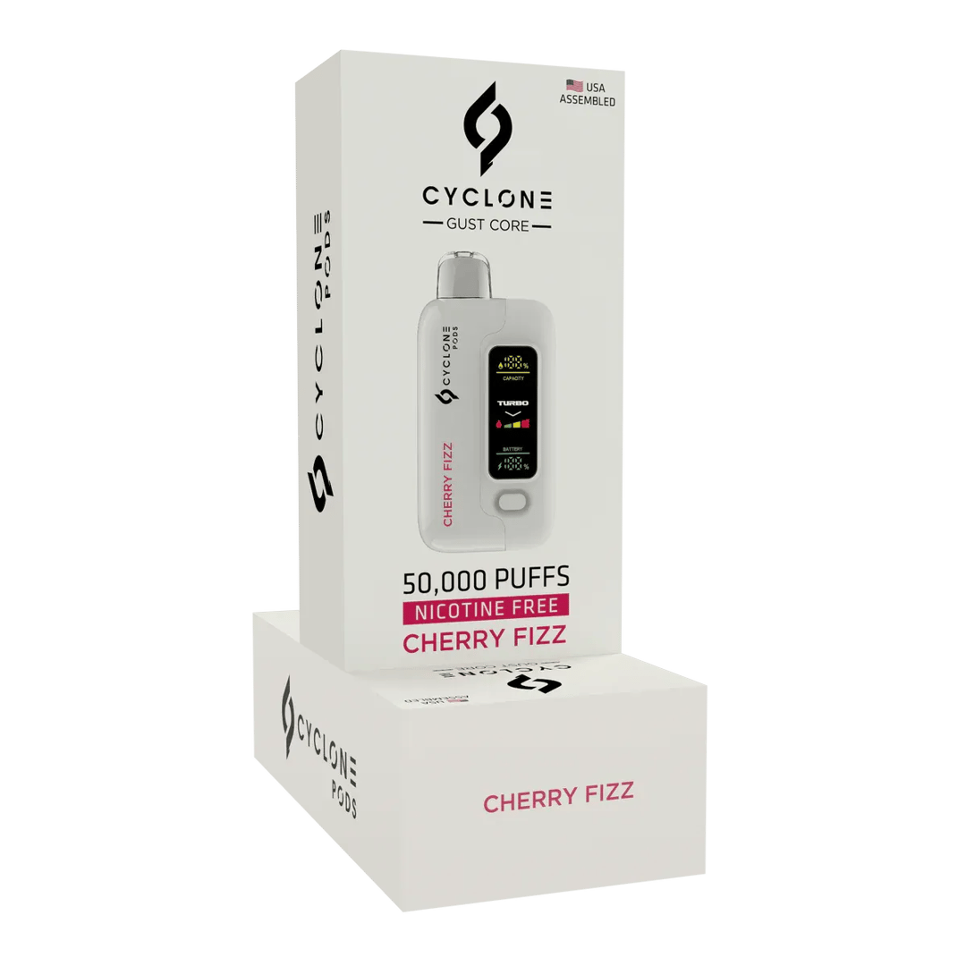 Gust Core Cherry Fizz nicotine-free vape