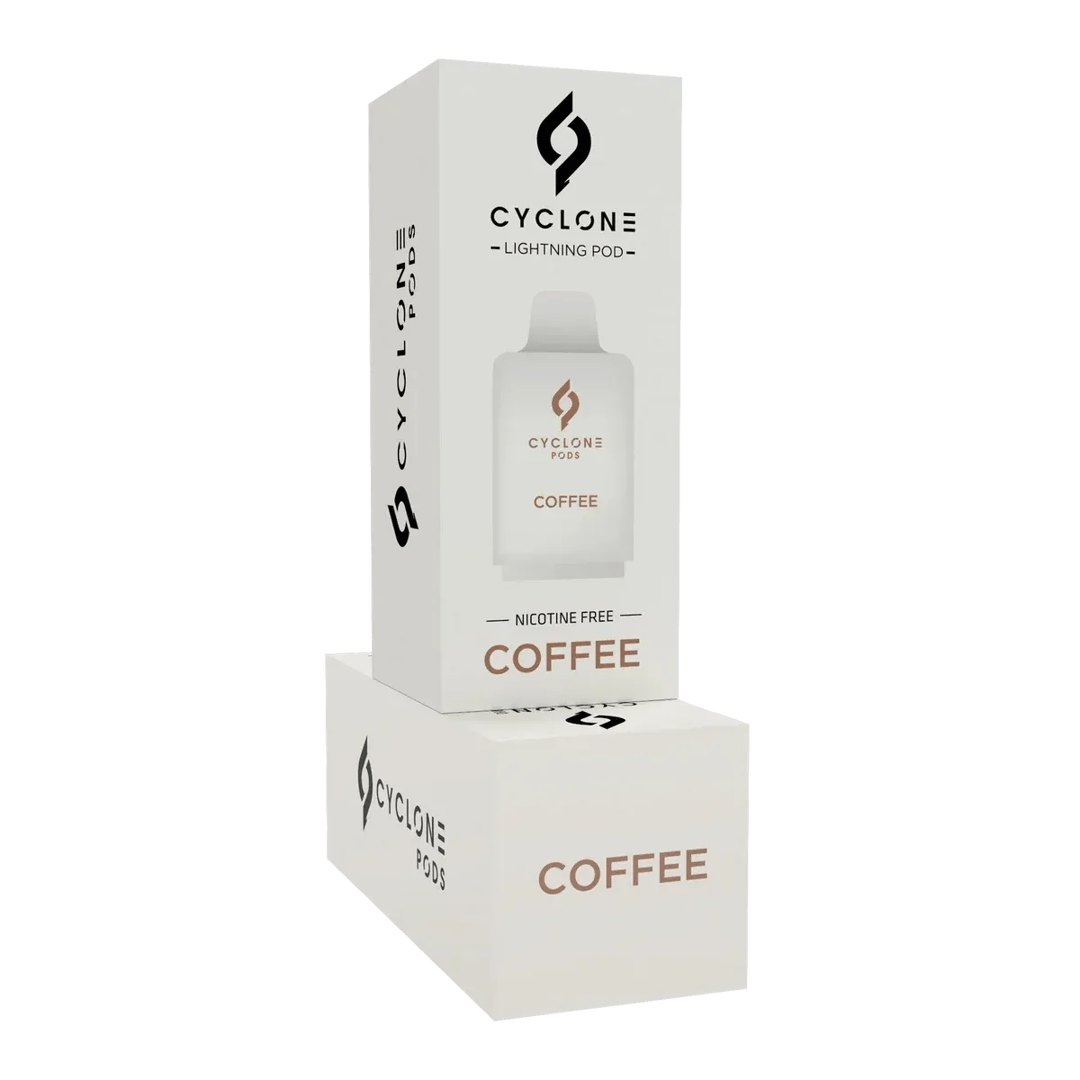 Lightning Coffee nicotine-free vape pod