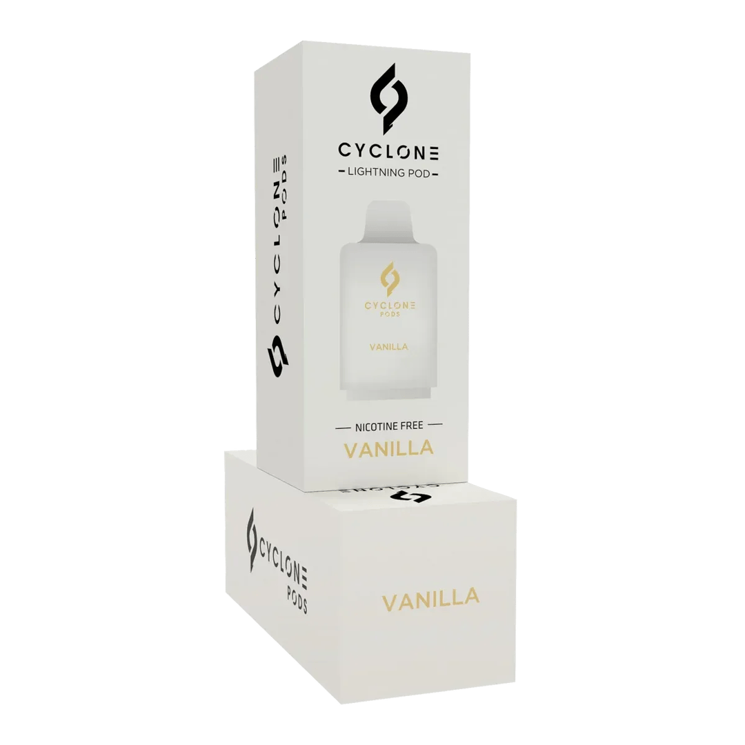 Lightning Vanilla nicotine-free vape pod