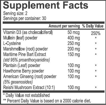 Lung Health and Rejuvenation Supplement – image 2