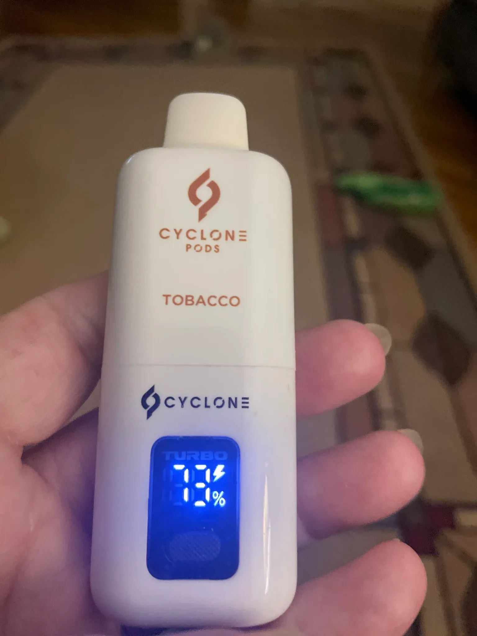 Customer photo of Lightning Pod · Tobacco by Patricia O’Neal