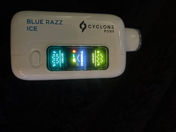 Customer photo of Gust Core · Blue Razz Ice by Kristen Silva