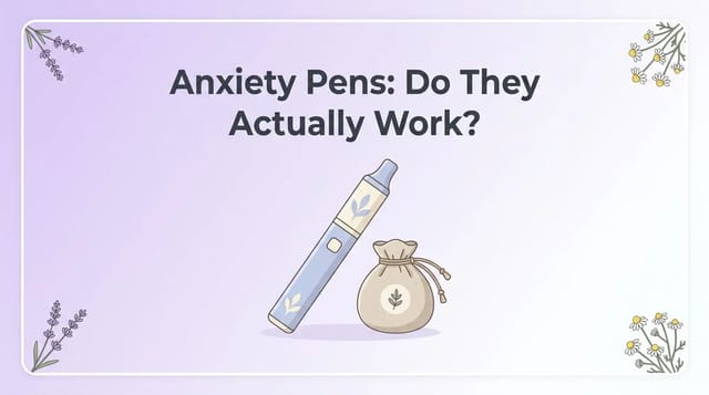 What Is an Anxiety Pen? Ingredients, Safety & How They Work
