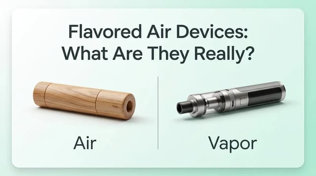 What Are Flavored Air Devices? Zero-Nicotine Vape Alternatives Explained
