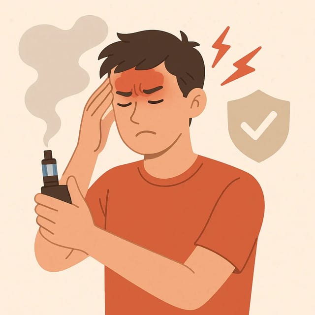 Why You Get Headaches from Vaping + How to Prevent It