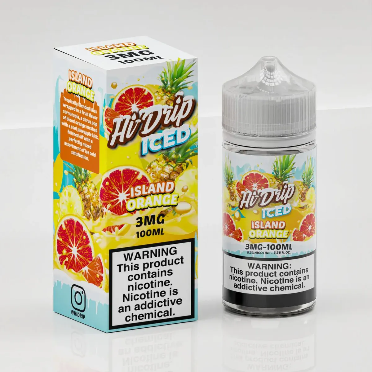 Hi-Drip Iced 0mg zero-nicotine e-liquid