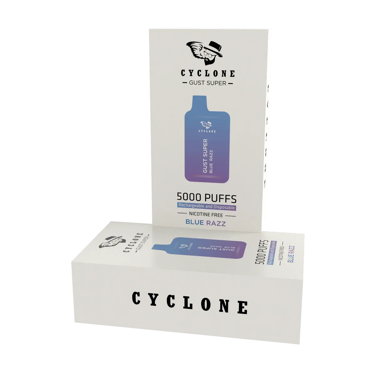 gust pro bluerazz nicotine free disposable