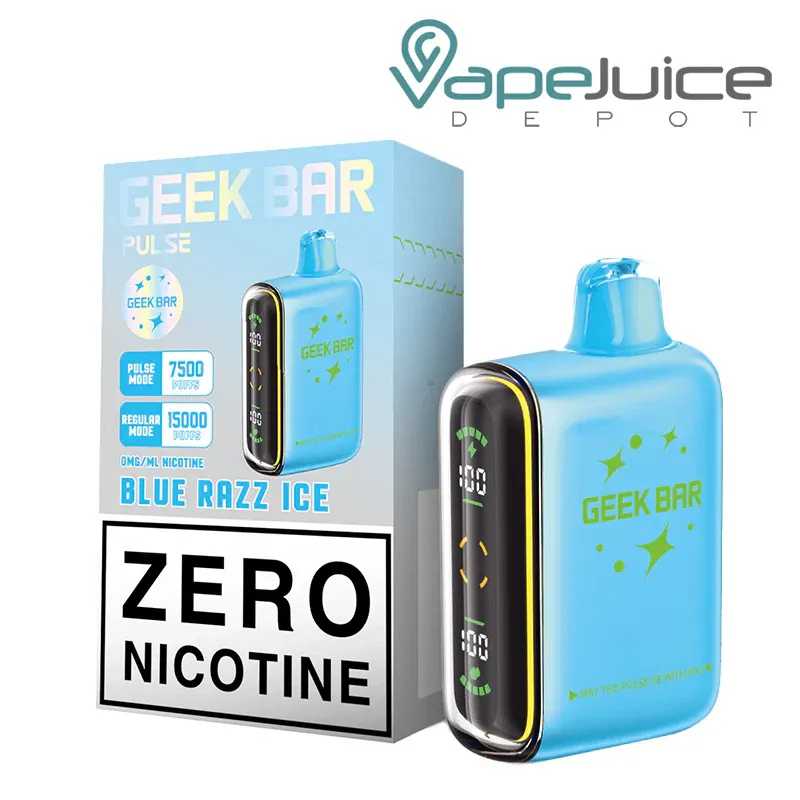 Geek Bar Pulse 15K Zero Edition zero-nicotine disposable