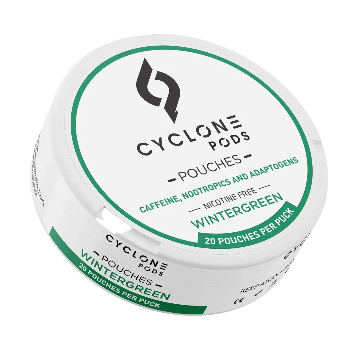 Cyclone Pods Focus Pouches Wintergreen flavor