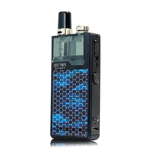 Lost Vape Quest Q-Pro pod system kit in Black Ocean
