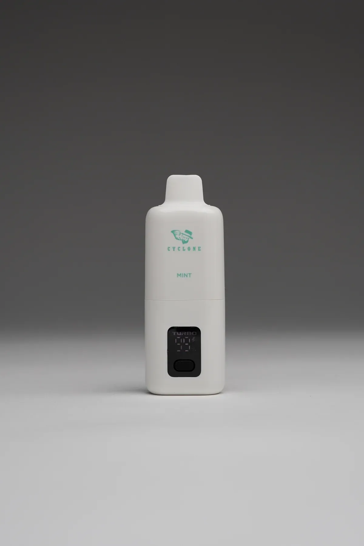 Cyclone Pods Lightning Mint starter kit -- nicotine-free pod system, 10,000 puffs per pod, LED screen