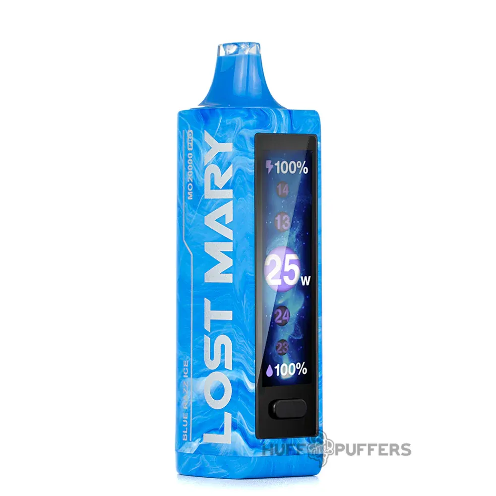 Lost Mary MO20000 disposable vape with screen display