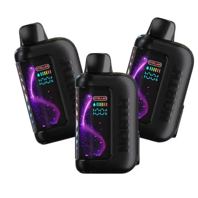 North Stellar Dark Moon vape with LED screen